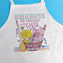 Load image into Gallery viewer, Personalised &#39;Love You&#39; Apron
