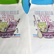 Load image into Gallery viewer, Personalised &#39;Love You&#39; Apron
