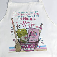 Load image into Gallery viewer, Personalised &#39;Love You&#39; Apron
