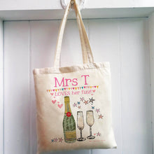 Load image into Gallery viewer, Personalised Mrs Bag
