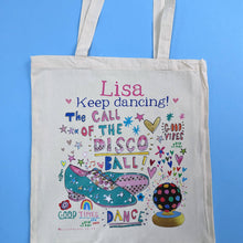 Load image into Gallery viewer, Personalised Queen Of Disco Bag
