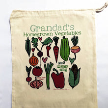 Load image into Gallery viewer, Personalised Reusable Cotton Veg Bag
