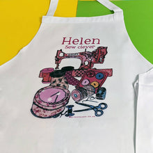 Load image into Gallery viewer, Personalised Sewing Apron
