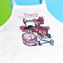 Load image into Gallery viewer, Personalised Sewing Apron
