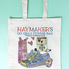 Load image into Gallery viewer, A personalised sports bag.
