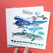 Load image into Gallery viewer, Personalised Swim Wild Card
