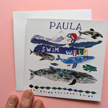 Load image into Gallery viewer, Personalised Swim Wild Card
