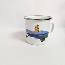 Load image into Gallery viewer, Personalised Swim Wild Flask And Mug Set
