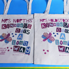 Load image into Gallery viewer, Personalised Teaching Kindness Bag
