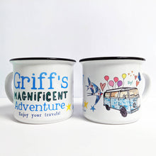 Load image into Gallery viewer, Personalised Travelling The World Gift Mug
