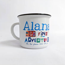 Load image into Gallery viewer, Personalised Travelling The World Gift Mug
