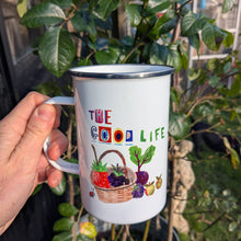 Load image into Gallery viewer, Personalised Enamel Allotment Mug
