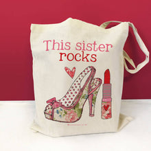 Load image into Gallery viewer, Personalised This Mum Rocks Bag
