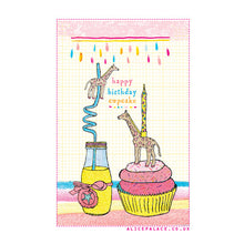 Load image into Gallery viewer, Happy birthday cupcake (AP701)
