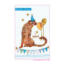 Load image into Gallery viewer, Birthday cheetah (AP710b)

