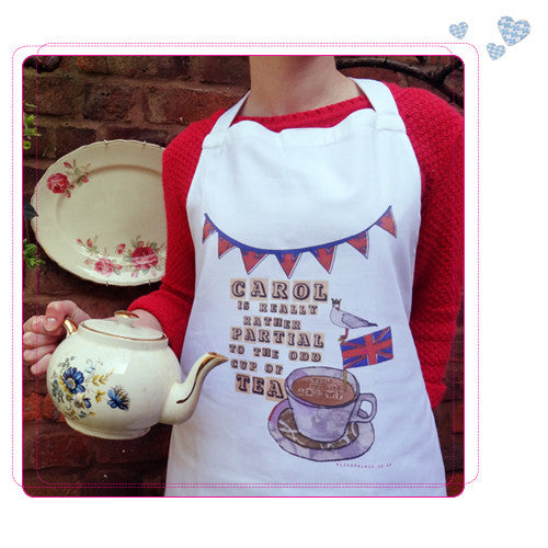 Personalised Best of British aprons