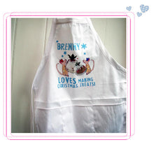 Load image into Gallery viewer, Personalised Christmas treats apron

