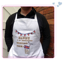 Load image into Gallery viewer, Personalised Best of British aprons
