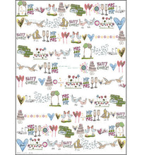 Load image into Gallery viewer, Recycled gift wrap - Happy couples

