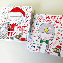 Load image into Gallery viewer, Pack Of 6 Recycled Christmas Cards
