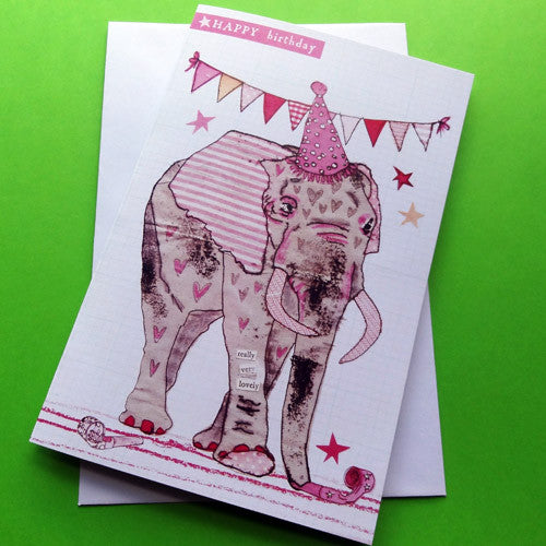 Birthday elephant (AP705b)