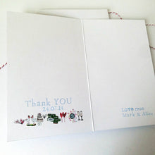 Load image into Gallery viewer, Personalised Wedding Thank You Card
