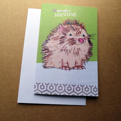 Leaving hedgehog (AP696)