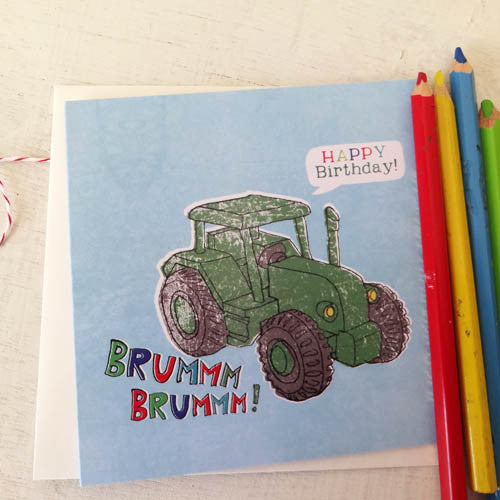 Birthday tractor (pl382)