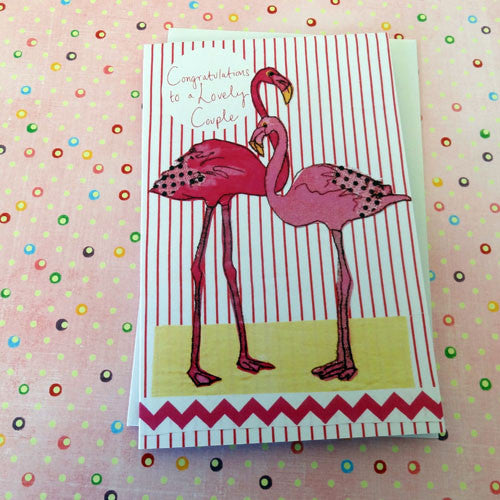 Two flamingos (AP670)