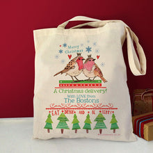 Load image into Gallery viewer, Personalised Christmas Delivery Bag
