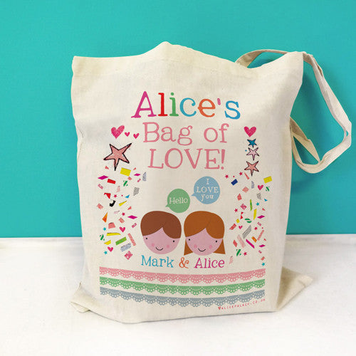 Personalised Bag Of Love