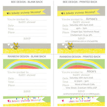 Load image into Gallery viewer, Personalised Baby Shower Invitations
