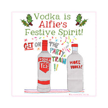 Load image into Gallery viewer, Personalised &#39;Festive Spirit&#39; Apron

