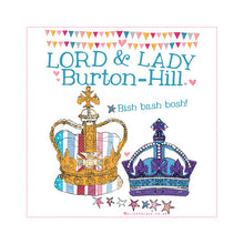 Load image into Gallery viewer, Personalised Lord And Lady Apron
