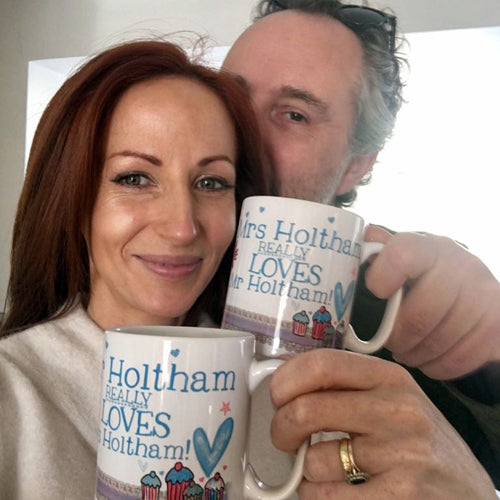 Pair Of Personalised Mr & Mrs Mugs