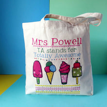 Load image into Gallery viewer, Personalised Teaching Assistant Bag (TA)
