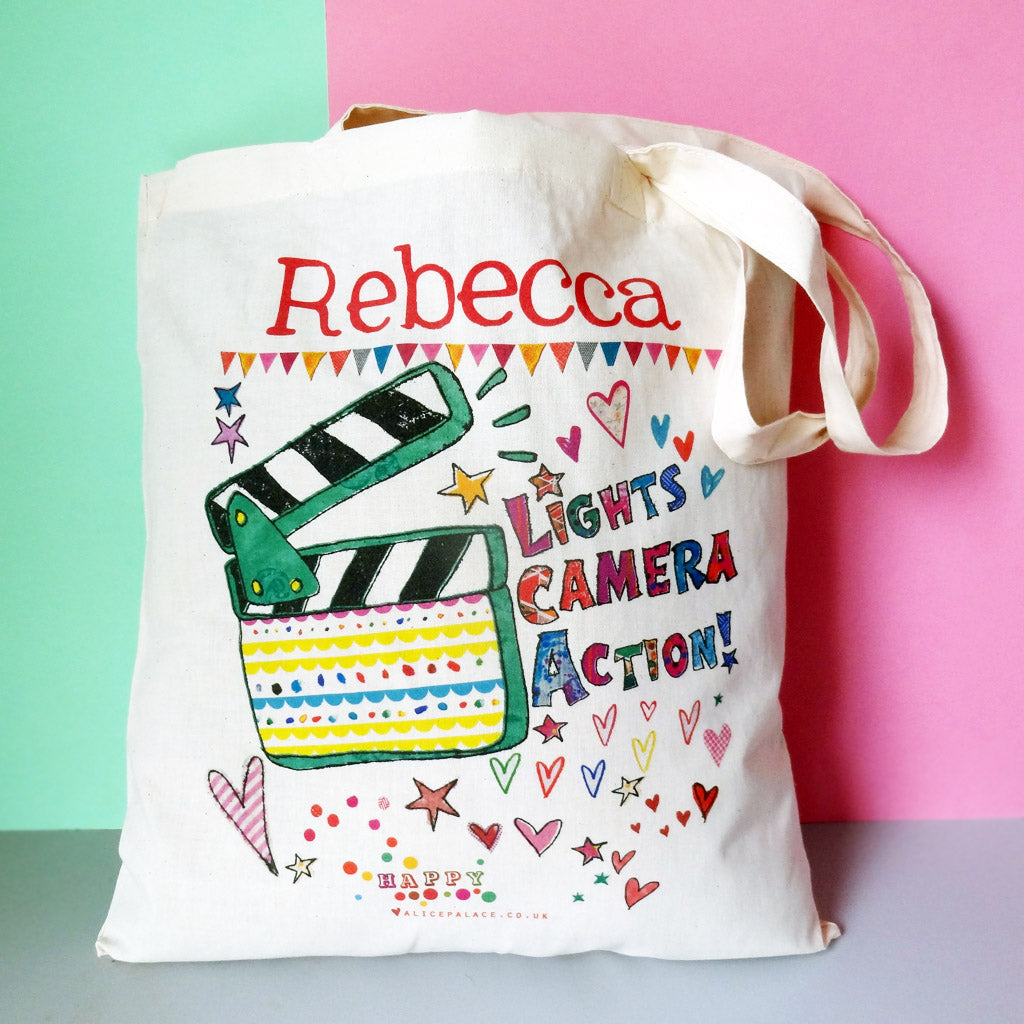 Personalised Lights Camera Action Bag