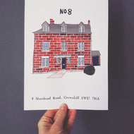 Personalised House Illustration Print