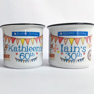 Personalised Male Milestone Birthday Mug
