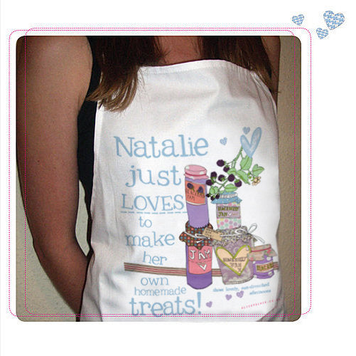 Personalised summer aprons