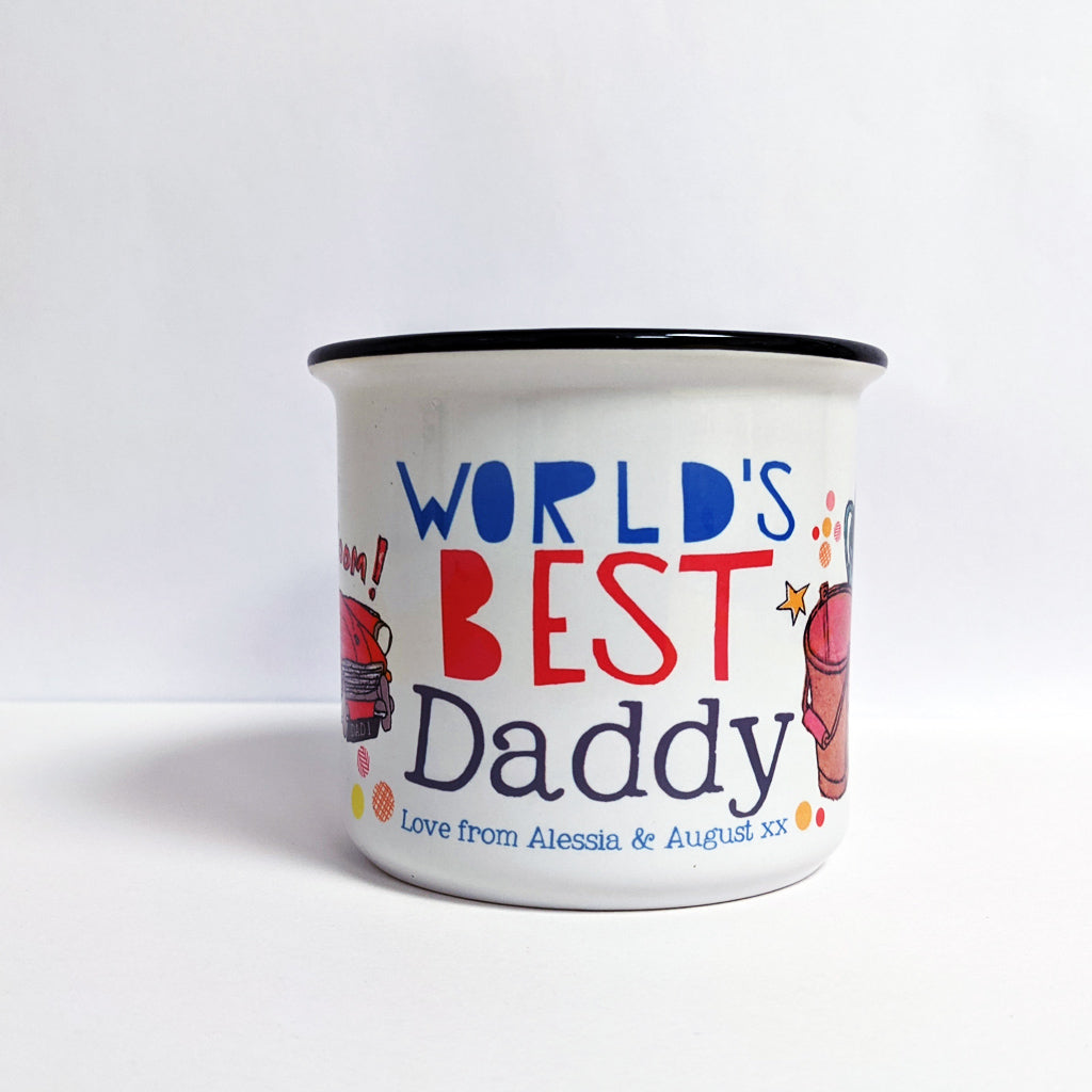 Personalised Best Dad Mug