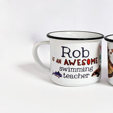Load image into Gallery viewer, Personalised Swimming Teacher Mug
