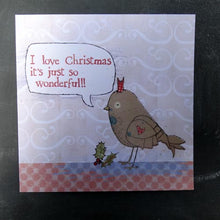 Load image into Gallery viewer, Pack of 6 Plump Christmas Birds Cards
