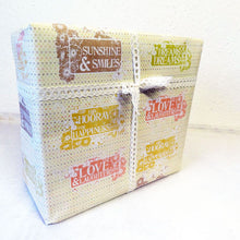 Load image into Gallery viewer, Recycled gift wrap - Sunshine &amp; smiles
