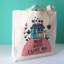 Load image into Gallery viewer, Personalised Dear Mum Bag
