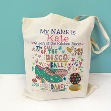 Load image into Gallery viewer, Personalised Queen Of Disco Bag
