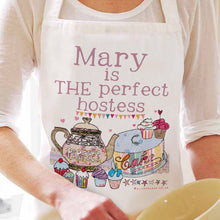 Load image into Gallery viewer, Personalised &#39;Perfect Hostess&#39; Apron
