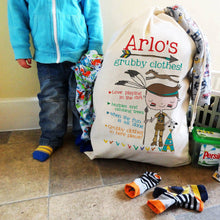 Load image into Gallery viewer, Personalised Laundry Bag
