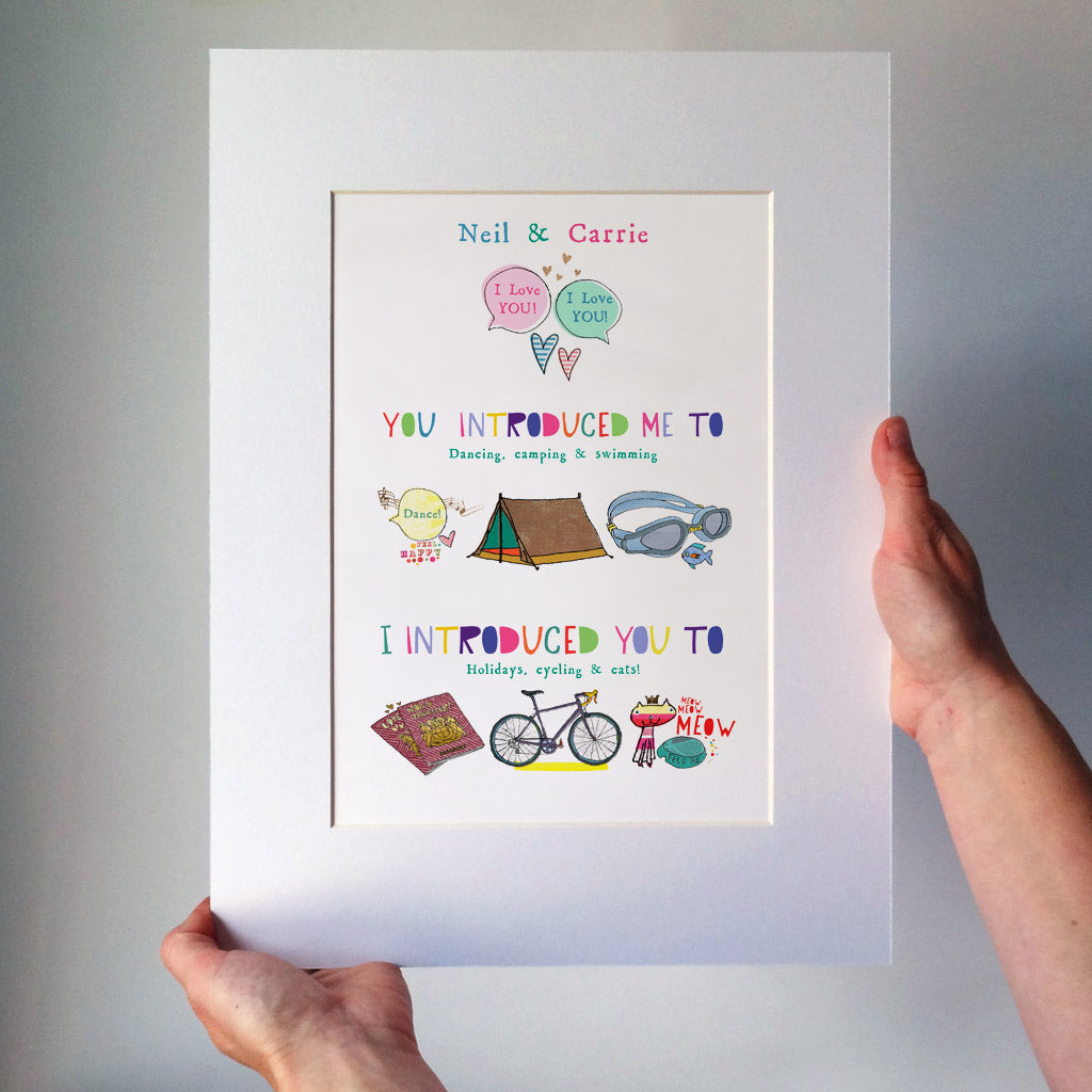 Personalised Together Print