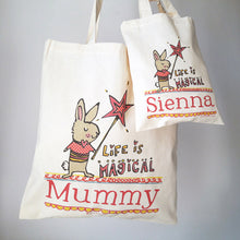 Load image into Gallery viewer, Personalised Mummy and Me Matching Bags
